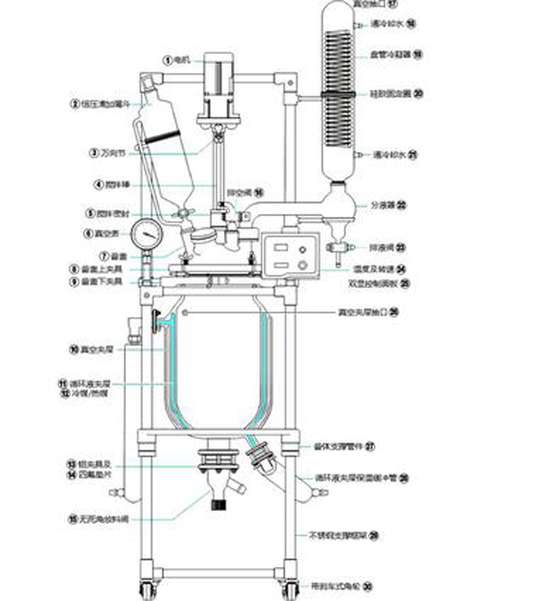 雙層玻璃小蝌蚪视频下载安装污黄色APP的配件構造示意圖